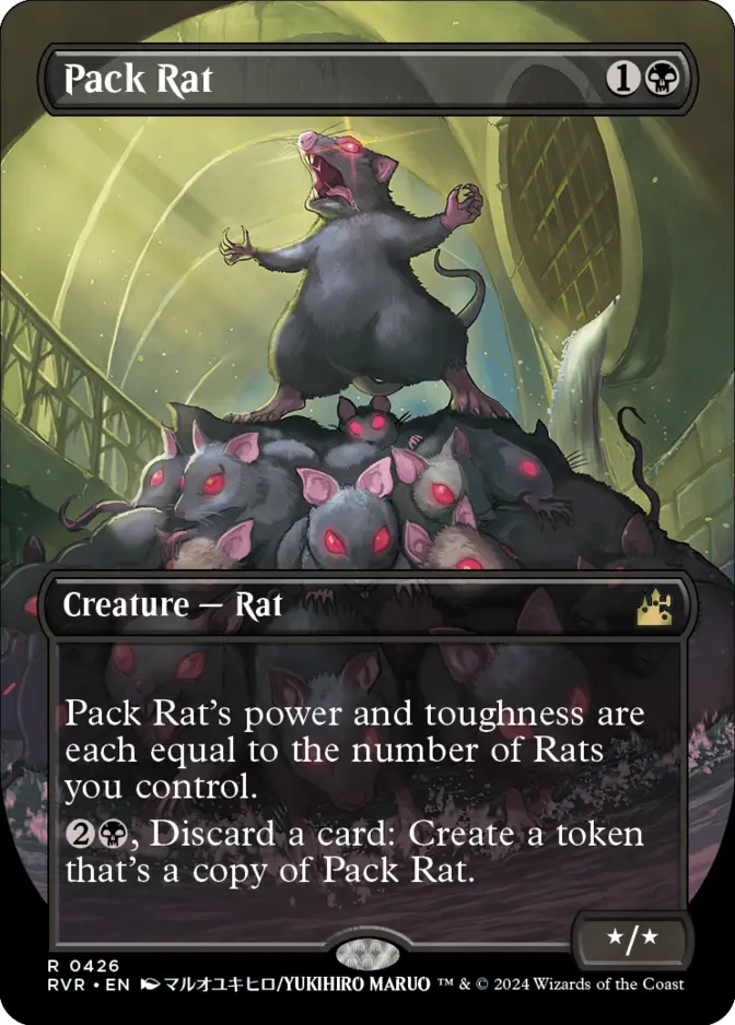 Pack Rat <borderless Anime> [RVR] (F)