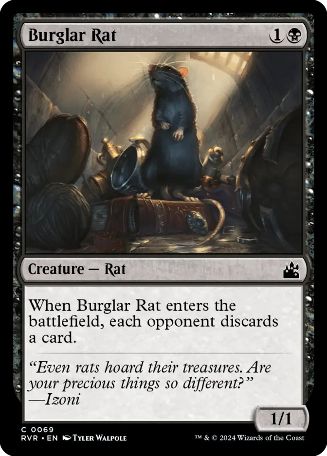 Burglar Rat [RVR] (F)