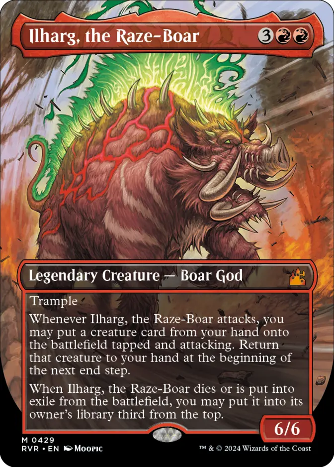 Ilharg, the Raze-Boar <borderless Anime> [RVR]