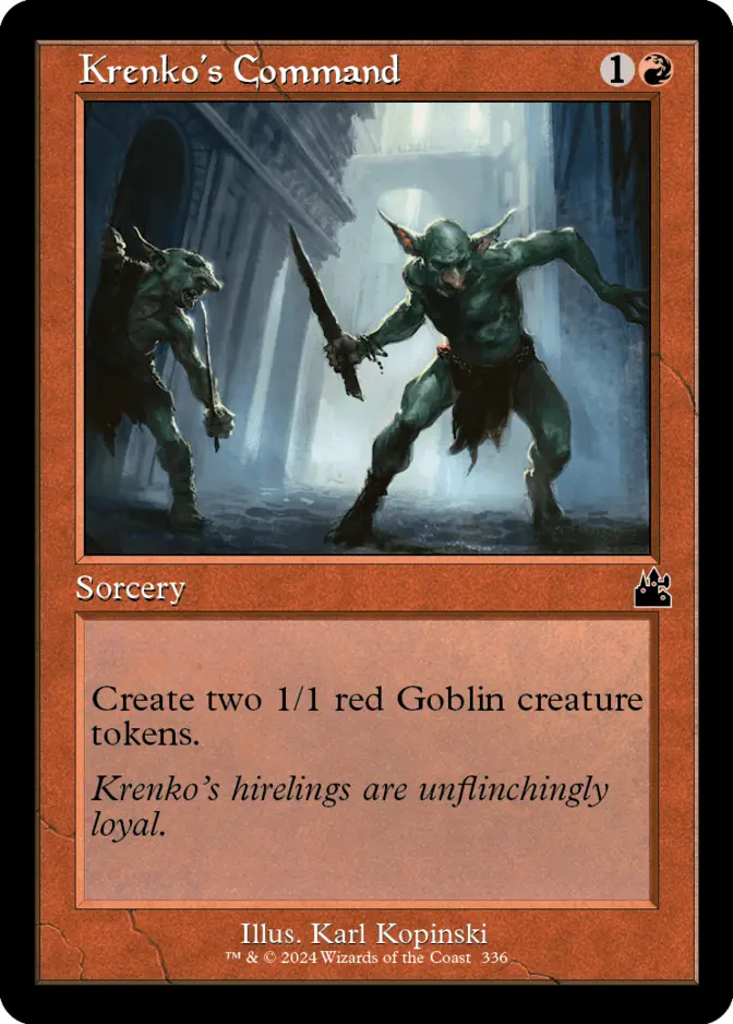 Krenko's Command <retro> [RVR] (F)