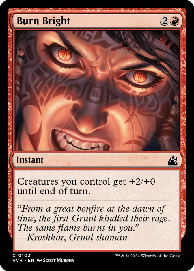 Burn Bright [RVR]