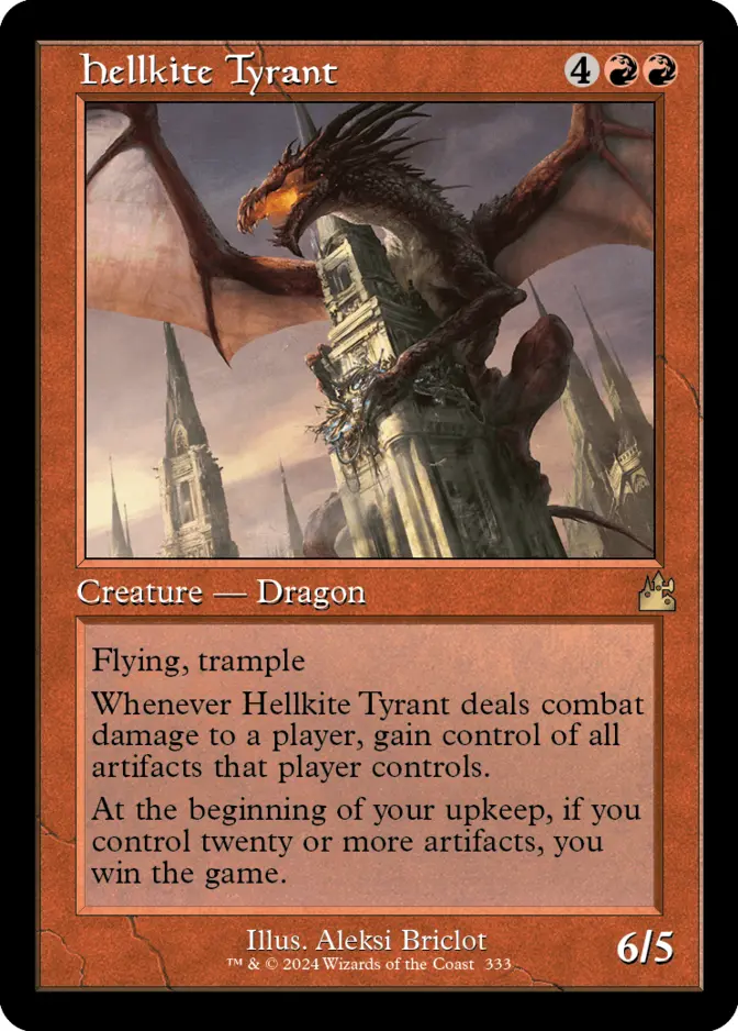 Hellkite Tyrant <retro> [RVR] (F)