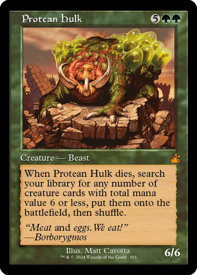 Protean Hulk <retro> [RVR] (F)