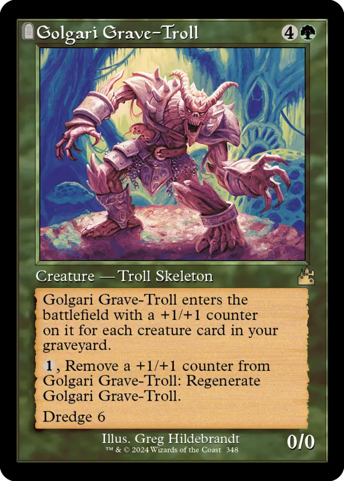 Golgari Grave-Troll <retro> [RVR]