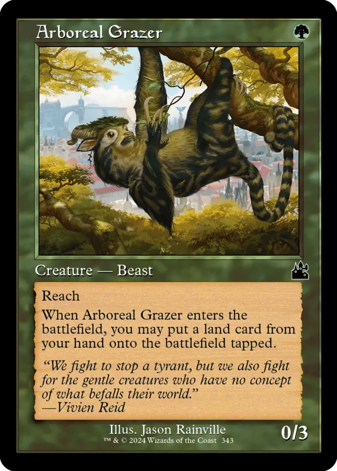 Arboreal Grazer <retro> [RVR]
