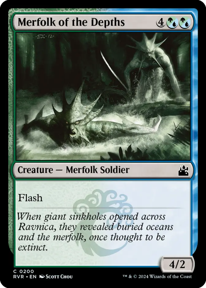 Merfolk of the Depths [RVR] (F)