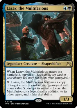 Multifarious Lazav, the Multifarious, Ravnica Remastered (RVR) Price History