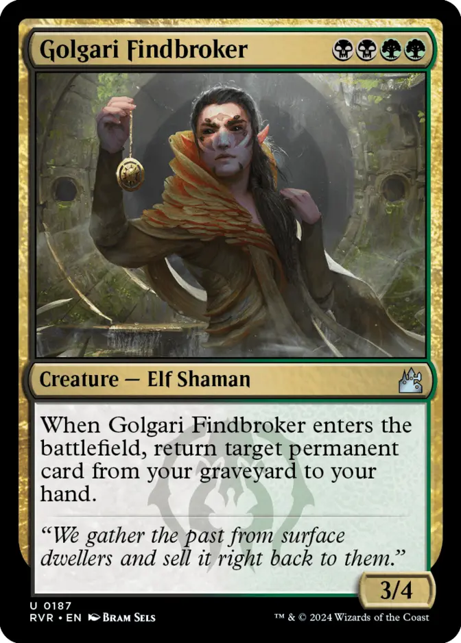 Golgari Findbroker [RVR]