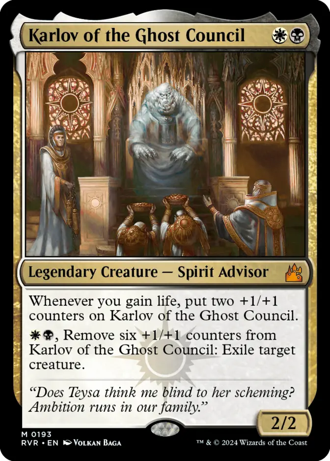 Karlov of the Ghost Council [RVR]