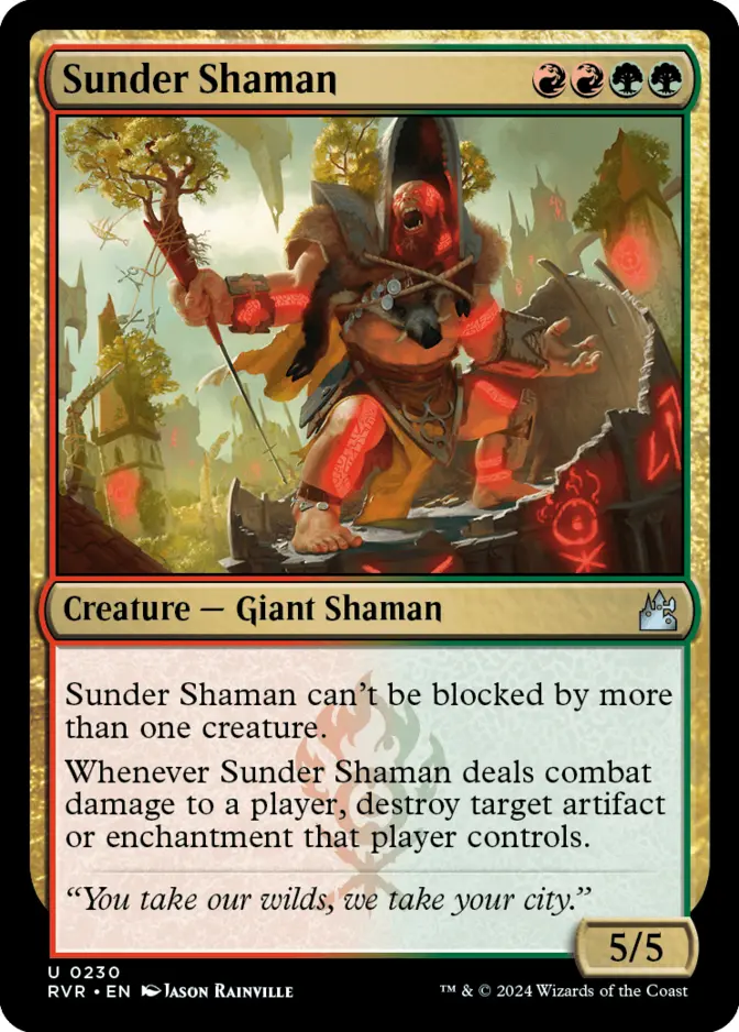 Sunder Shaman [RVR]