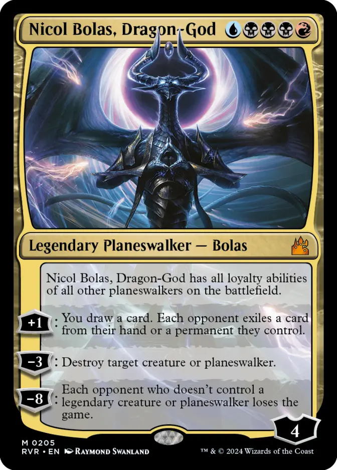 Nicol Bolas, Dragon-God [RVR] (F)