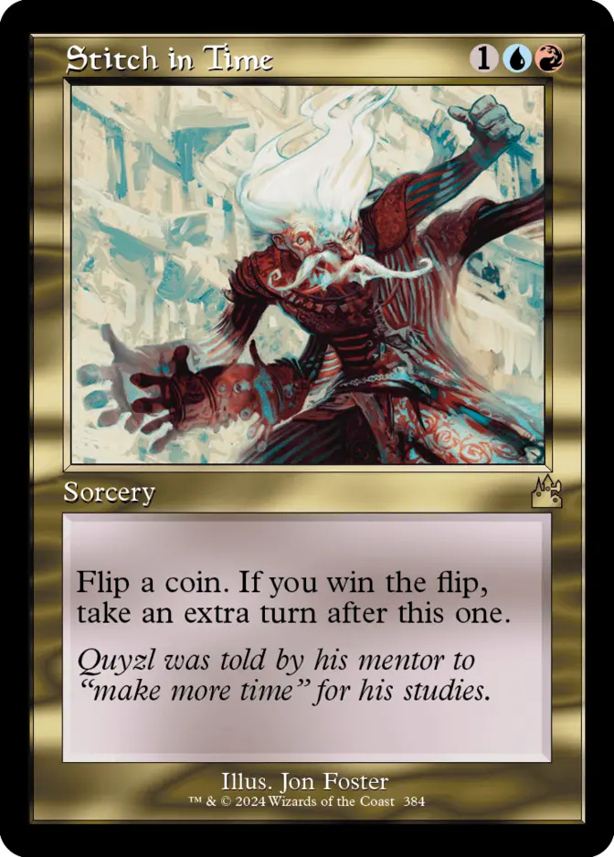 Stitch in Time <retro> [RVR] (F)