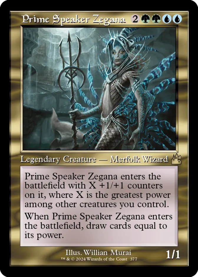 Prime Speaker Zegana <retro> [RVR]