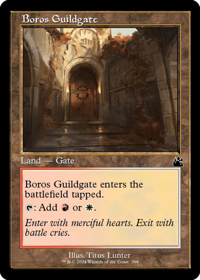 Boros Guildgate <retro> [RVR] (F)