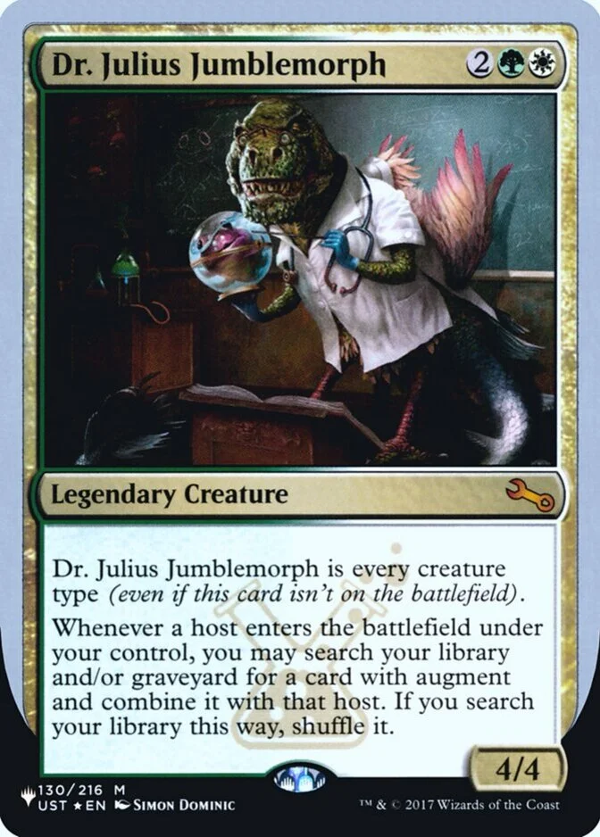Dr. Julius Jumblemorph [UPLIST] (F)