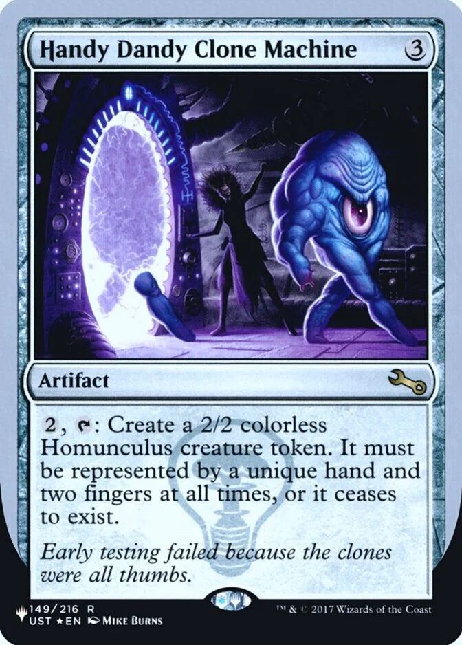 Handy Dandy Clone Machine [UPLIST] (F)