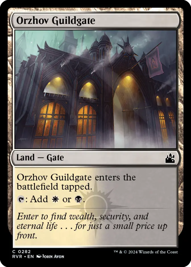 Orzhov Guildgate [RVR] (F)