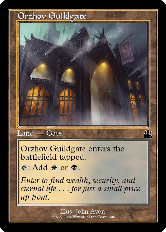 Orzhov Guildgate <retro> [RVR]