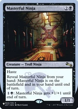 Masterful Ninja