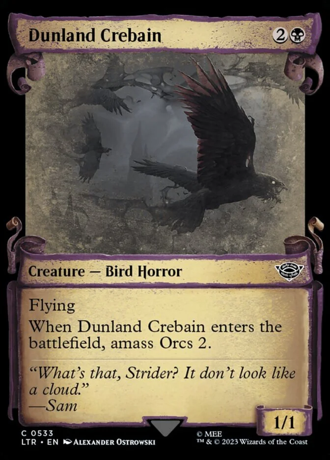 Dunland Crebain <showcase - Scroll> [LTR]