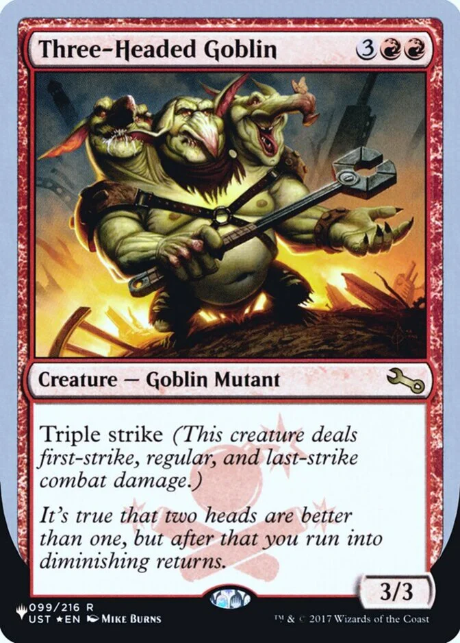 Three-Headed Goblin [UPLIST] (F)