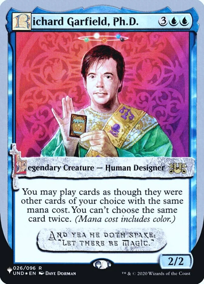 Richard Garfield, Ph.D. [UPLIST] (F)