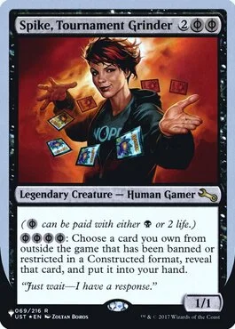 Spike, Tournament Grinder