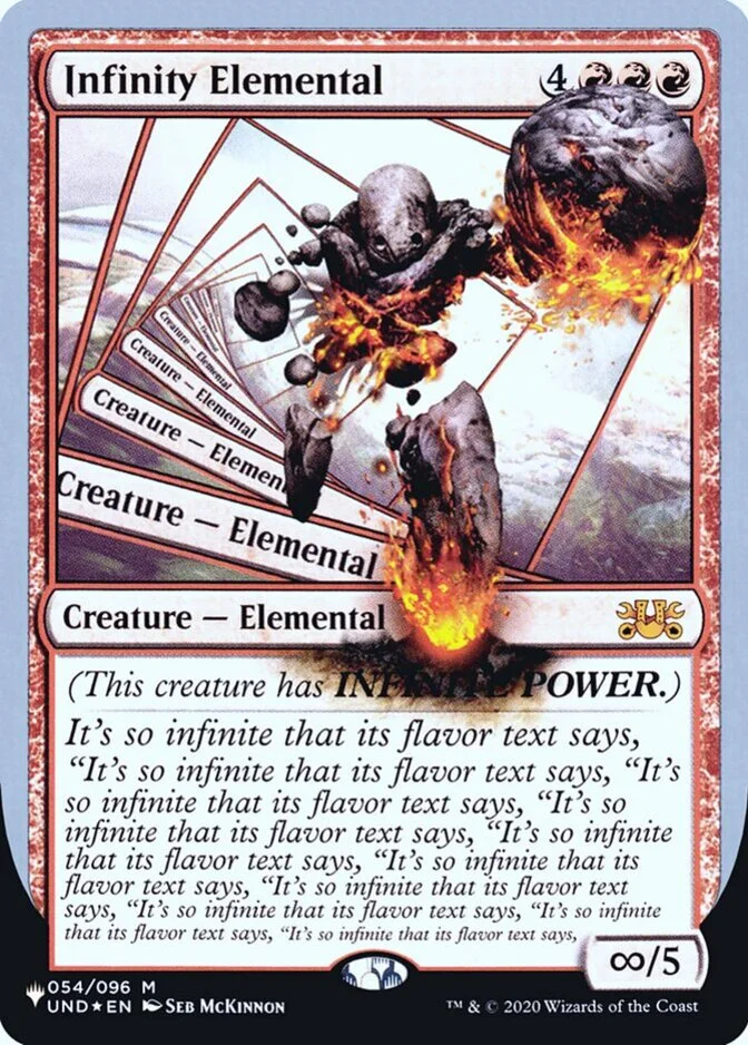 Infinity Elemental [UPLIST] (F)