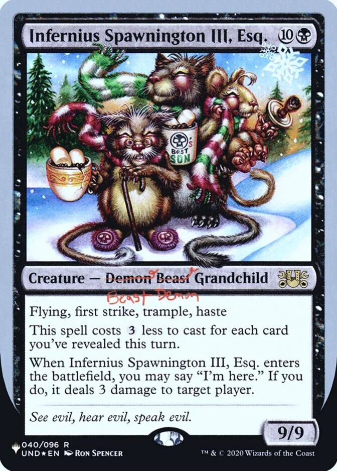 Infernius Spawnington III, Esq. [UPLIST] (F)
