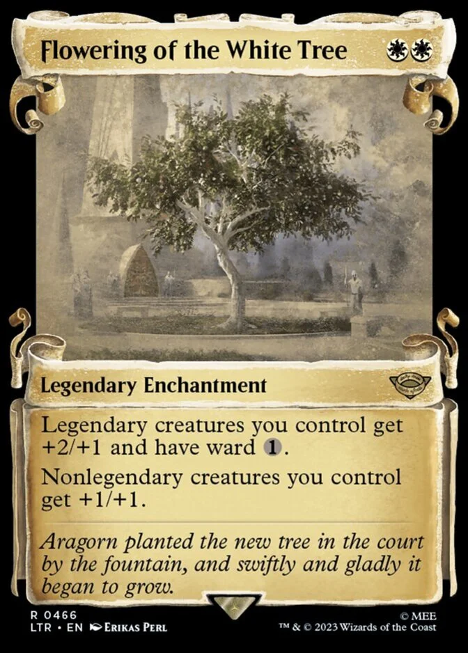 Flowering of the White Tree <showcase - Scroll> [LTR] (F)