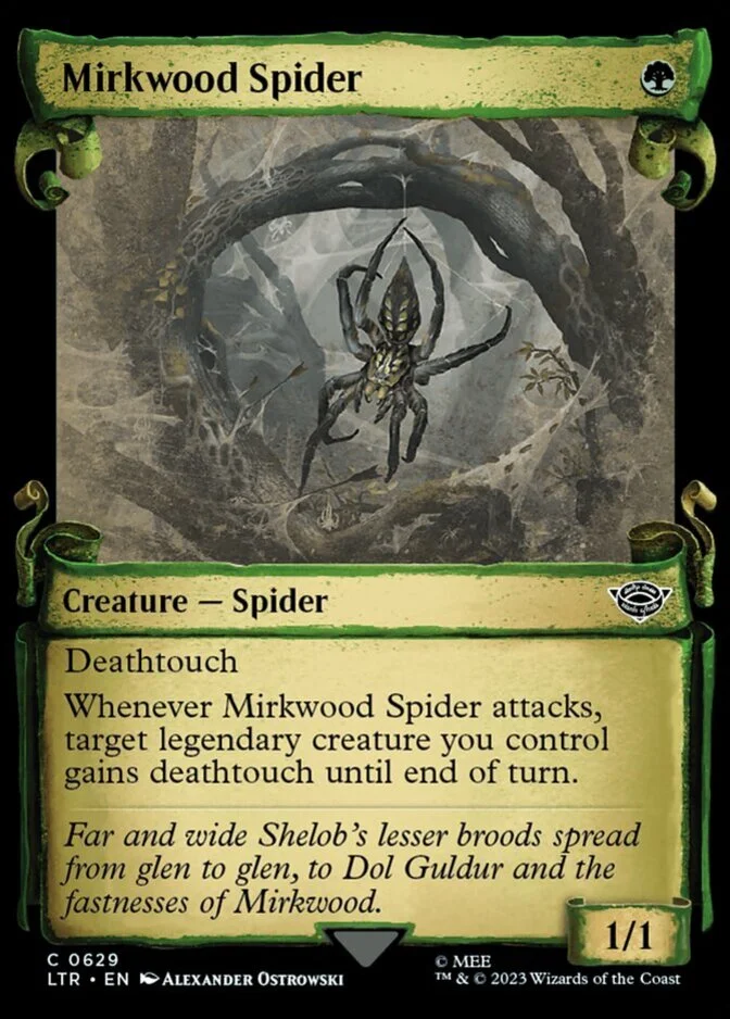 Mirkwood Spider <showcase - Scroll> [LTR]