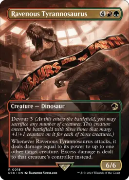 Ravenous Tyrannosaurus