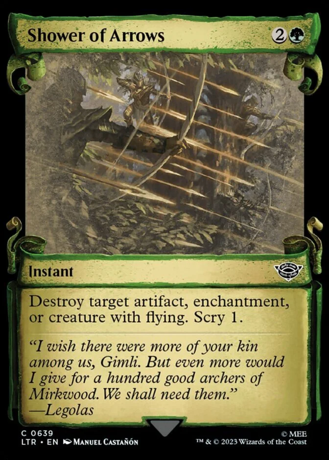 Shower of Arrows <showcase - Scroll> [LTR]