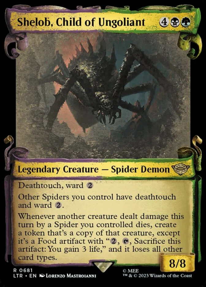 Shelob, Child of Ungoliant <showcase - Scroll> [LTR] (F)