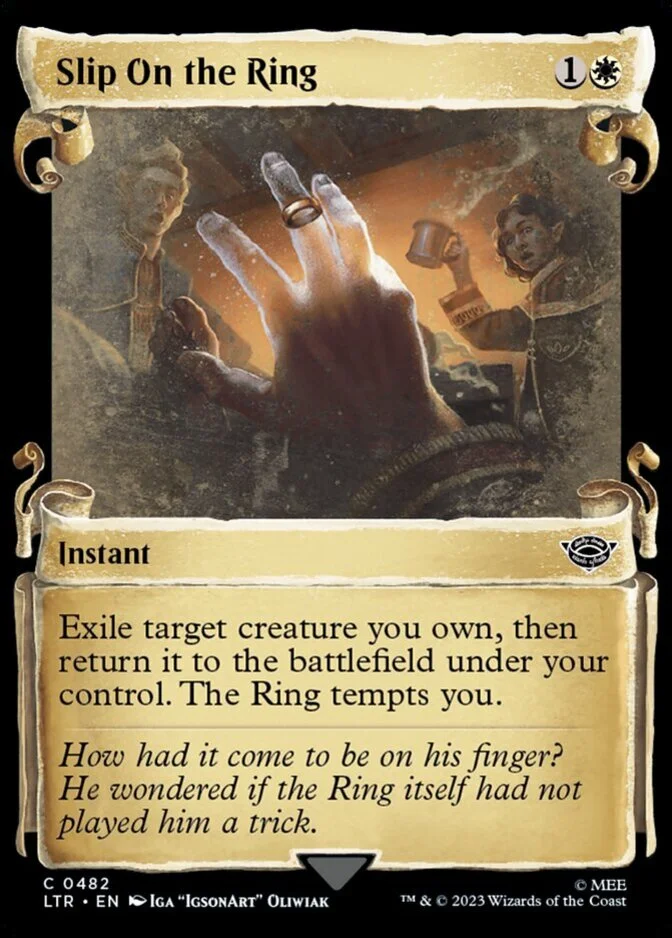 Slip On the Ring <showcase - Scroll> [LTR]