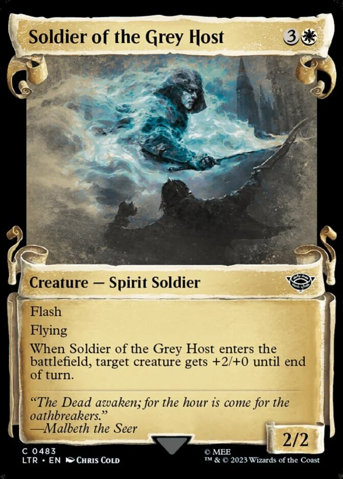 Soldier of the Grey Host <showcase - Scroll> [LTR]