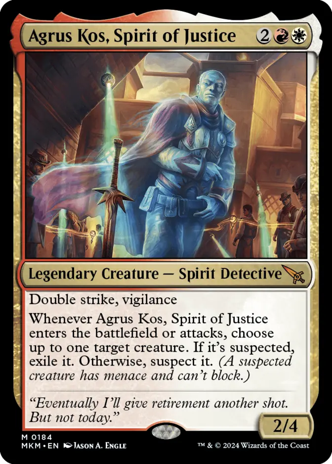 Agrus Kos, Spirit of Justice [MKM]