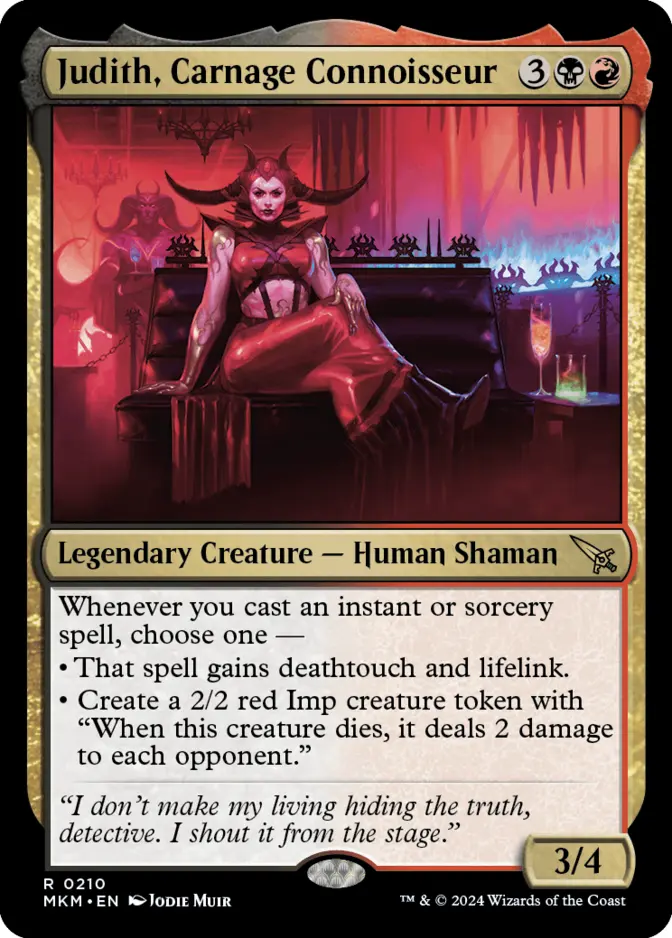 Judith, Carnage Connoisseur [MKM]
