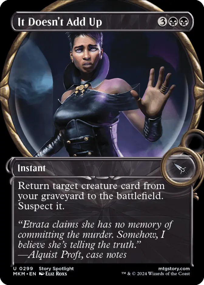 It Doesn't Add Up <showcase> [MKM]