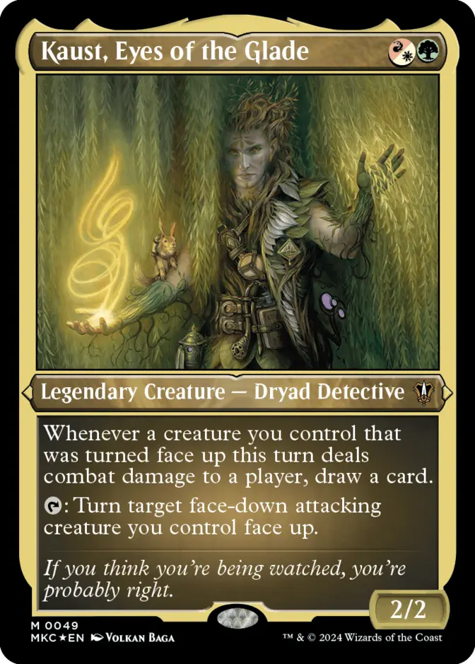 Kaust, Eyes of the Glade <foil etched> [MKC]
