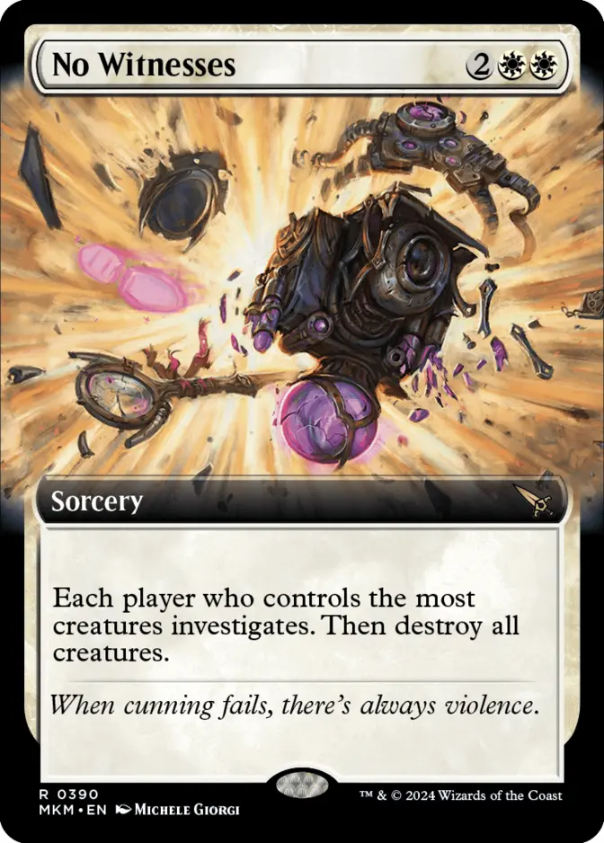 No Witnesses <extended> [MKM]