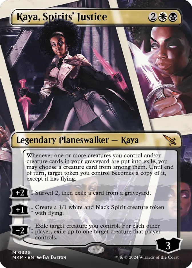 Kaya, Spirits' Justice <borderless> [MKM]