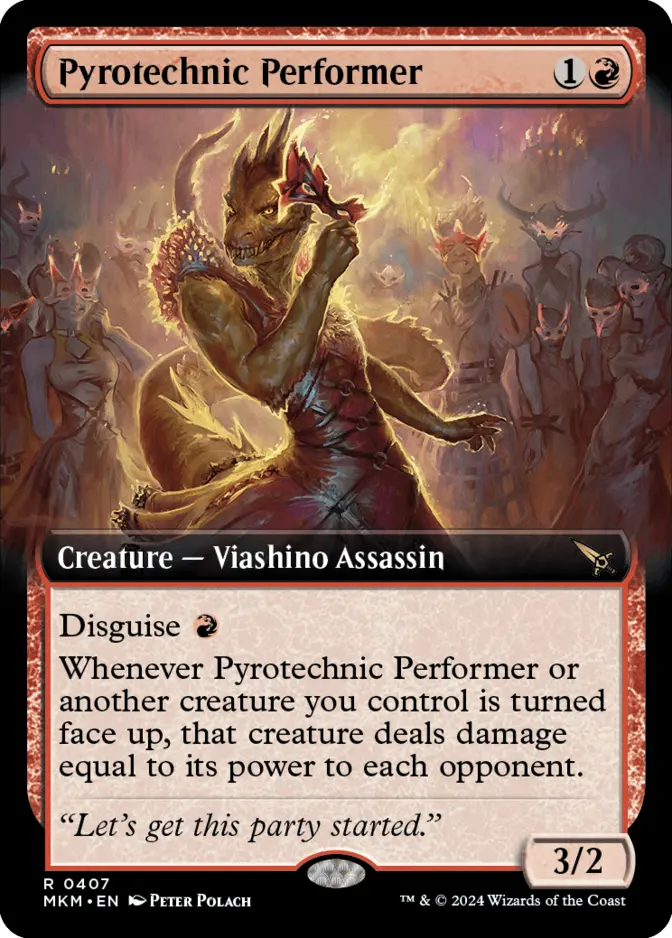 Pyrotechnic Performer <extended> [MKM]