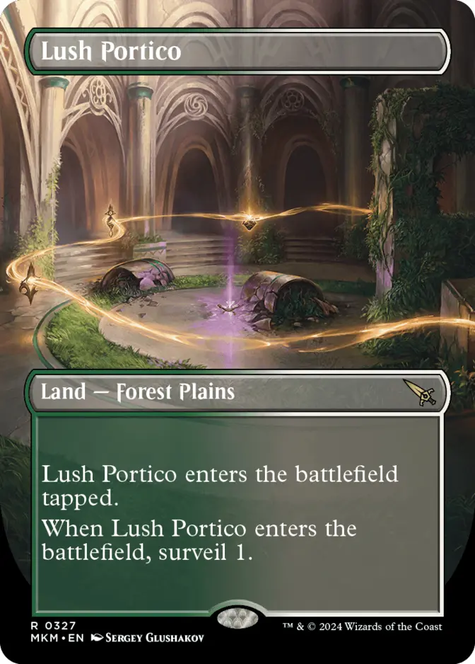 Lush Portico <borderless> [MKM] (F)