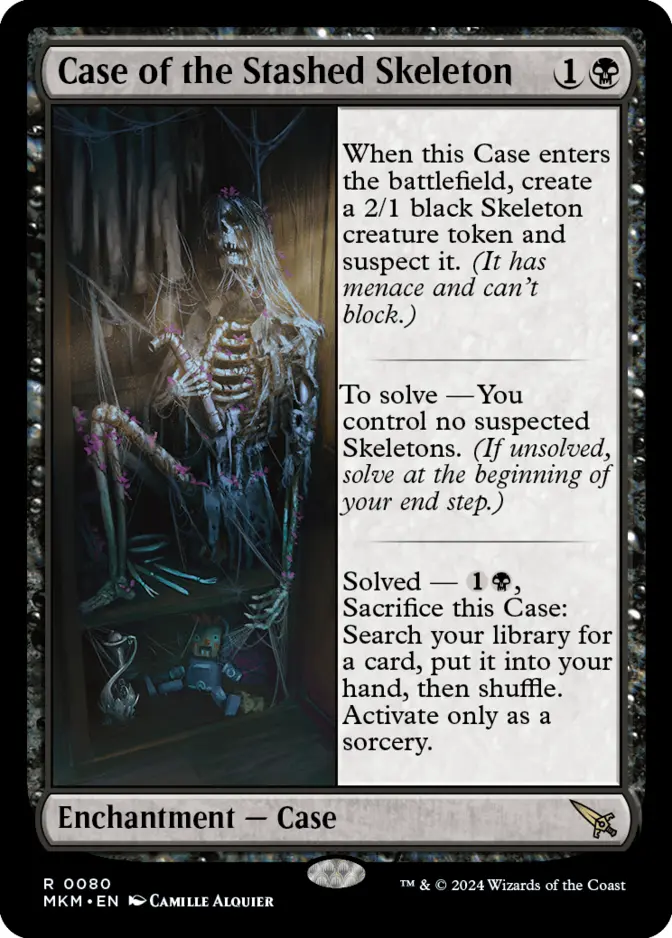 Case of the Stashed Skeleton [MKM]