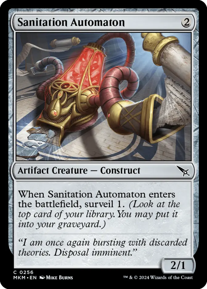 Sanitation Automaton [MKM] (F)