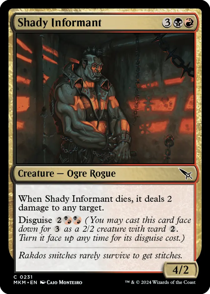 Shady Informant [MKM]