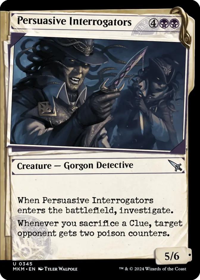 Persuasive Interrogators <showcase Dossier> [MKM]