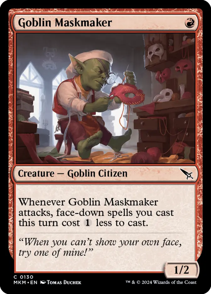 Goblin Maskmaker [MKM]