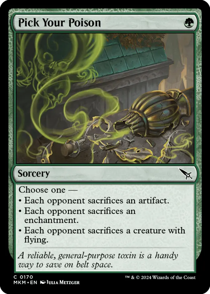 Pick Your Poison [MKM] (F)